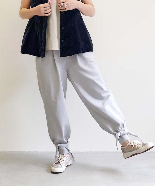 ribbon knit pants