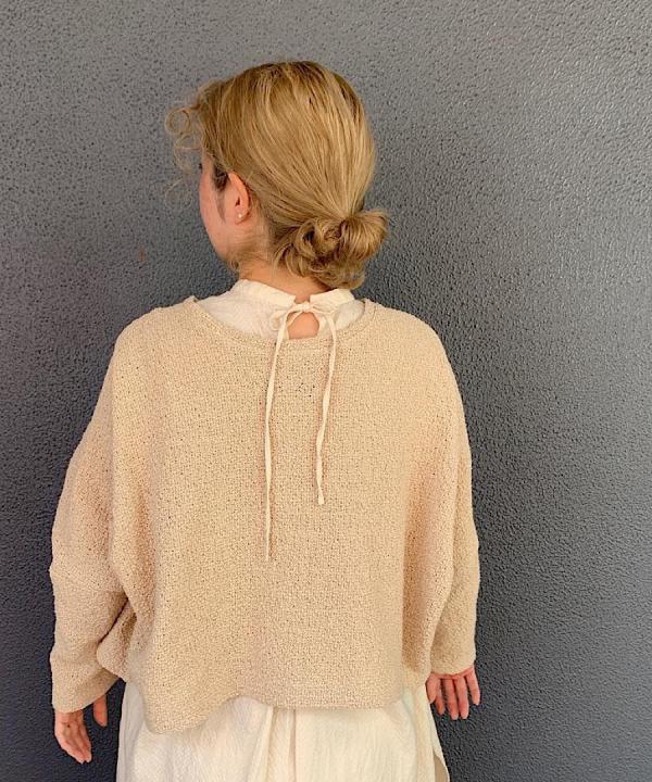 short p/o knit
