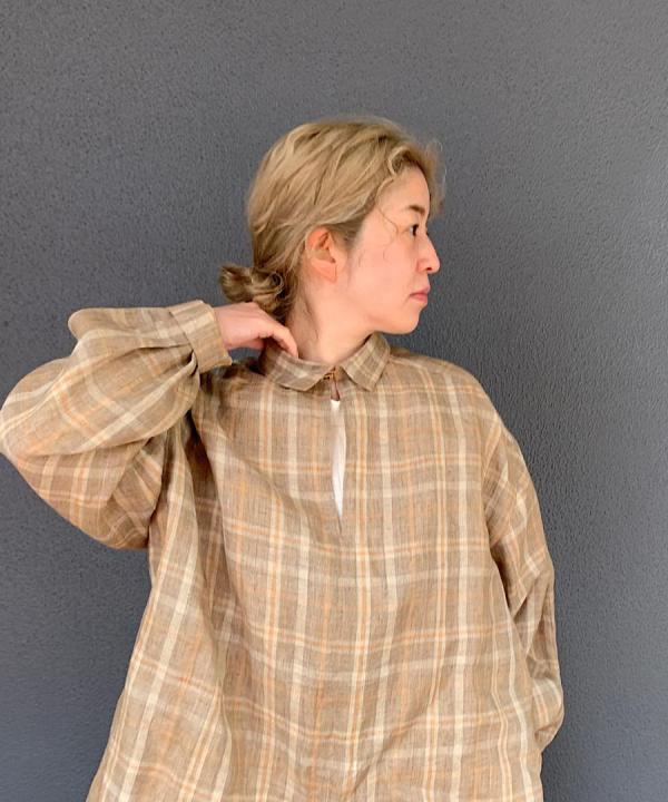 2face check blouse