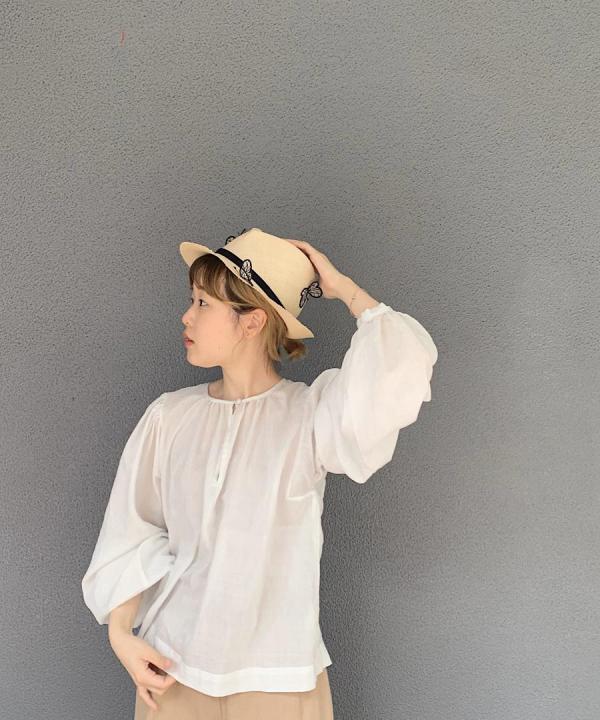 Kantha　Gather　Blouse