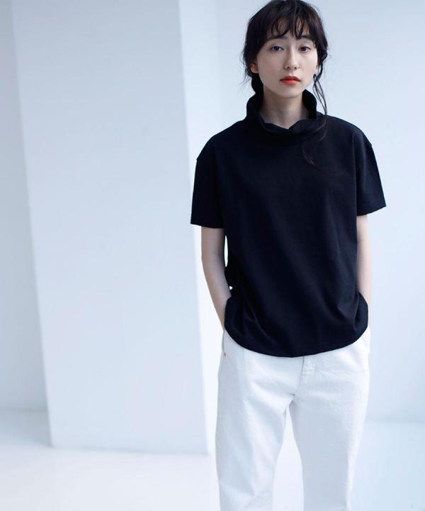 オープンエンド天竺オフタートルＴシャツ