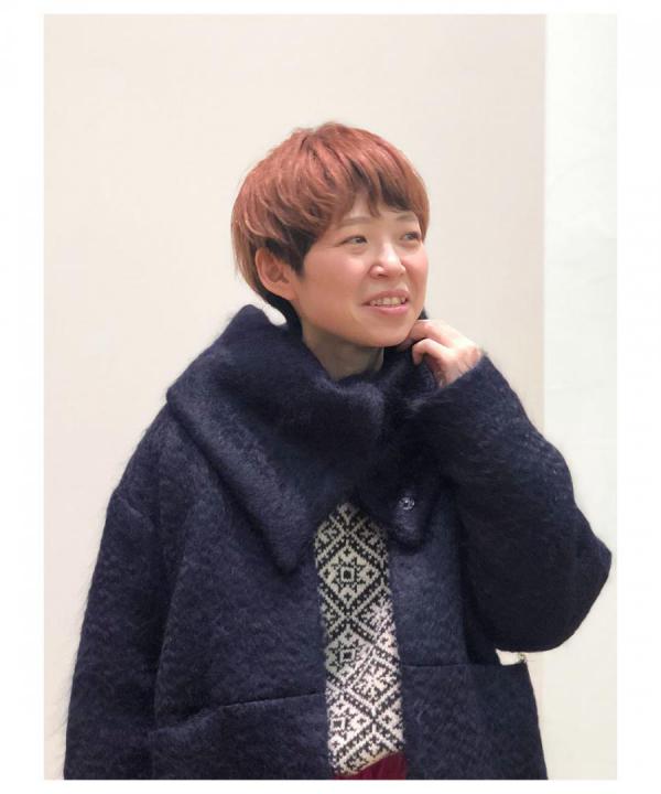 Mohair Fur Wrap - Mohair Shaggy