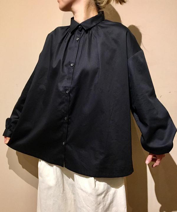 Long　SLV　Gather　Shirts