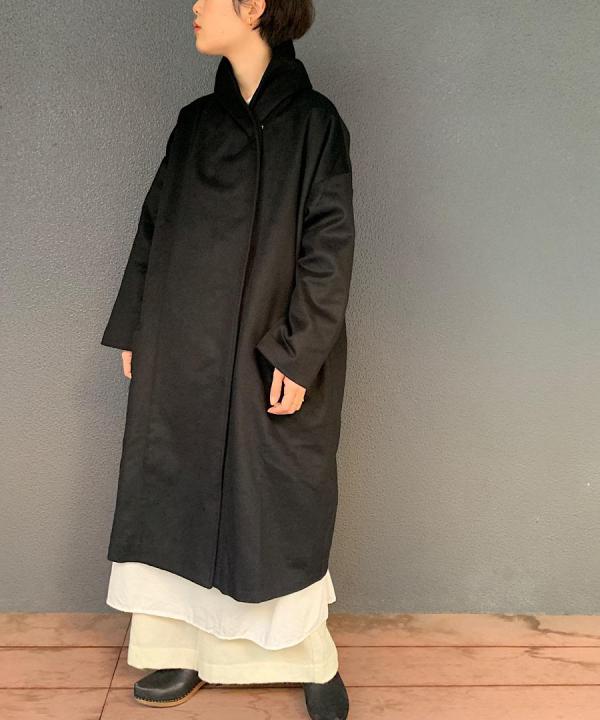 Shawl Collar Wide Coat