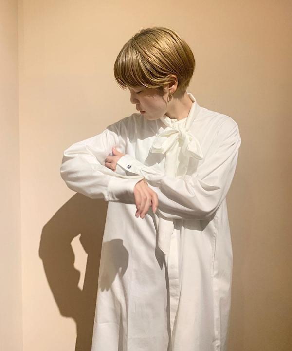 Tie Collar Dress