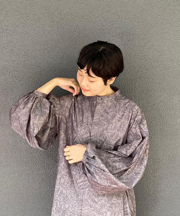 Puffed Sleeve Libarty Long Shirts