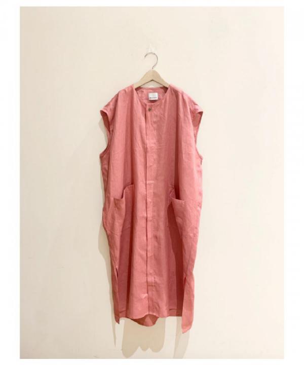 No Collar Shirts Dress