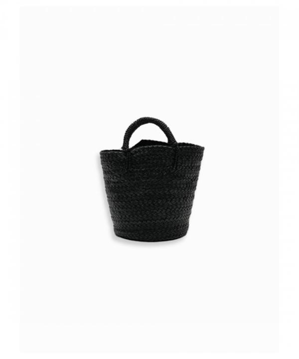 LEATHER BASKET - S　/TB