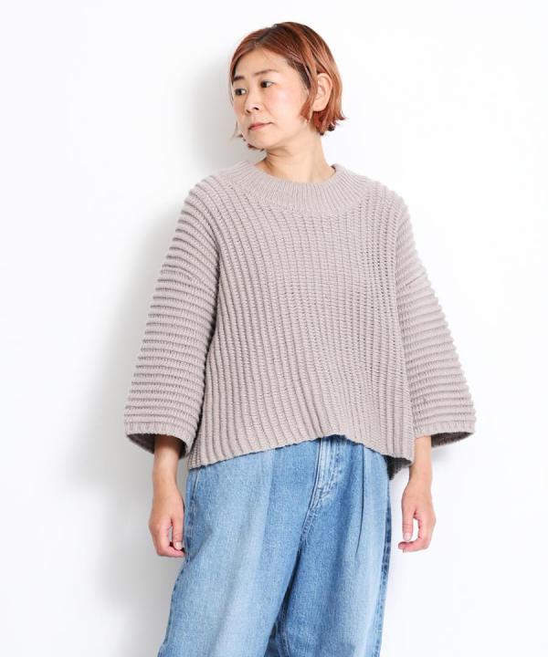 ECO YARN　リップルプルオーバー