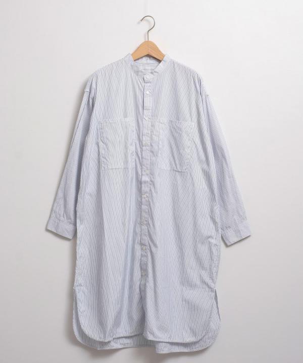 ロングシャツワンピース