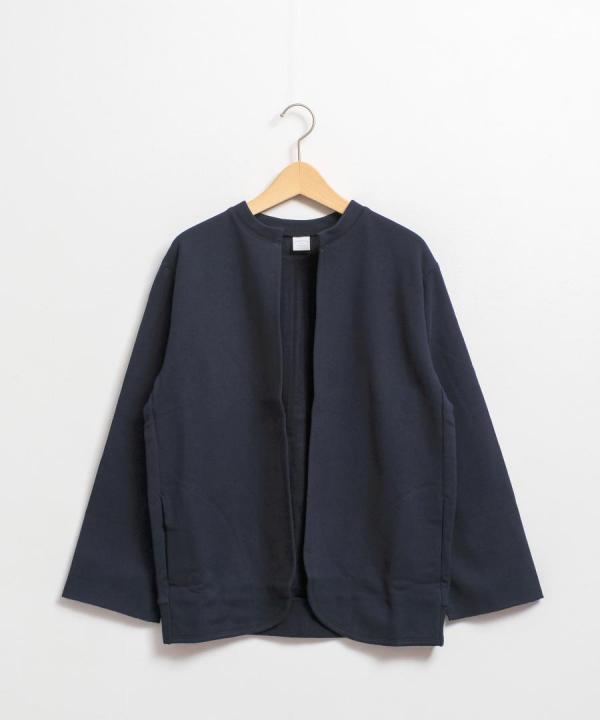 back brush裏毛カーデジャケット