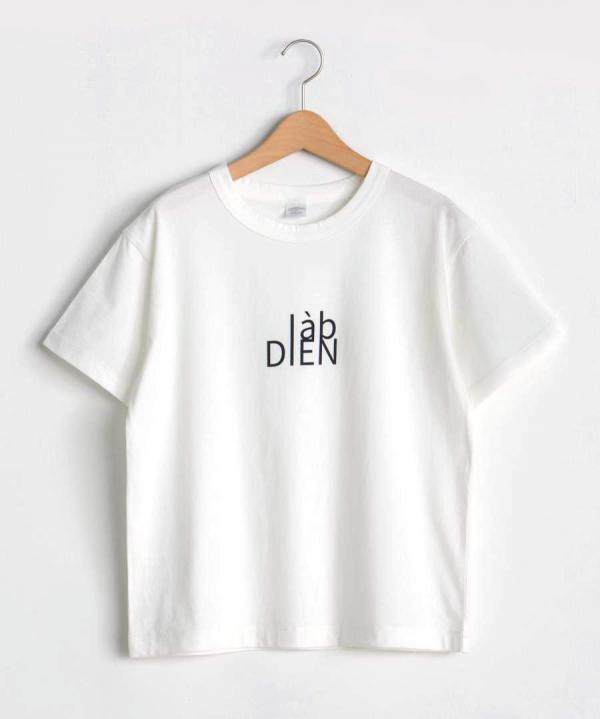トロワ天竺ロゴTシャツ(lab dien)