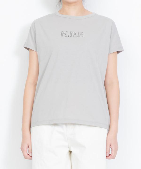 【 ラストワン！】キャトルコットン・ロゴプリントＴシャツ（N.D.P）