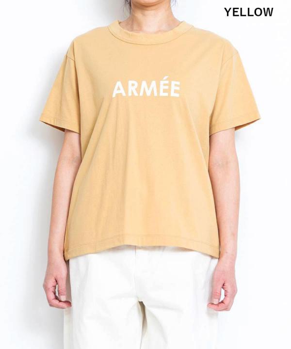 トロワ天竺　ロゴＴシャツ(ARMEE)