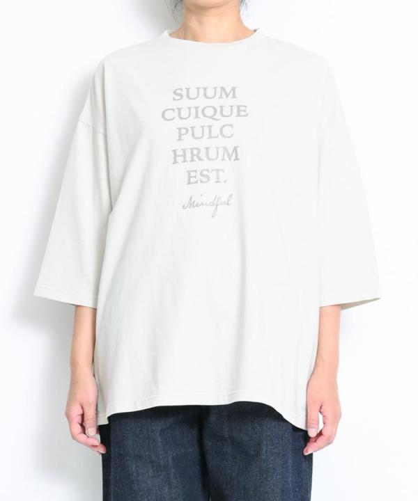 【 PICK UP ITEM！】ピグメントロゴT　（Mindful）
