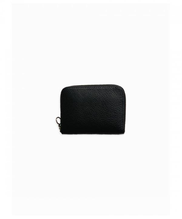 ROUND WALLET S - PEBBLE GRAIN LEATHER