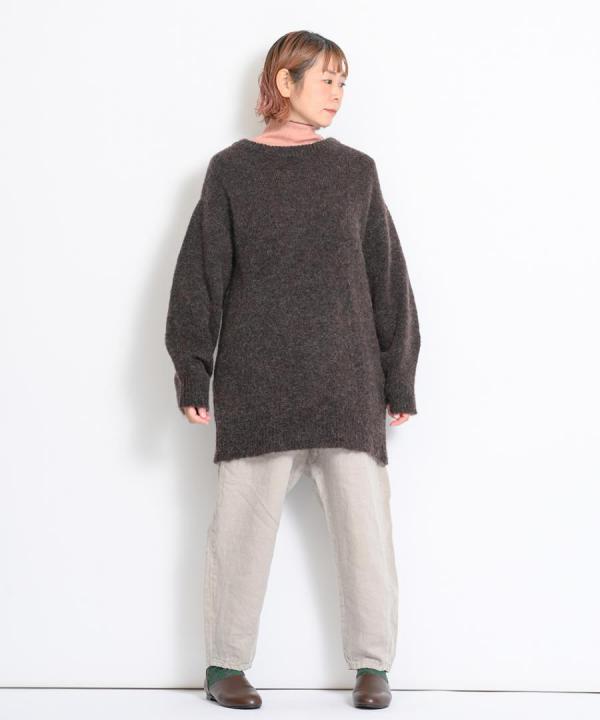 Fluffy knit プルオーバー
