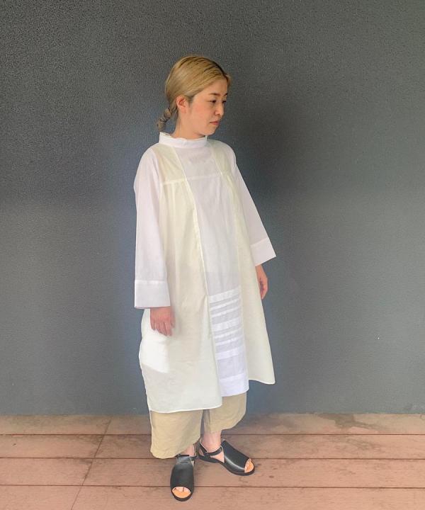 Airy　panel long tunic