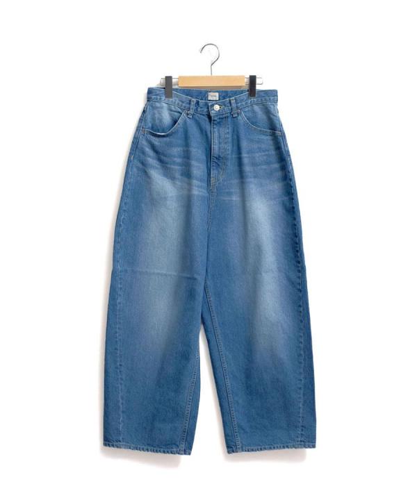 12OZヴィンテージデニム　ワイドパンツ