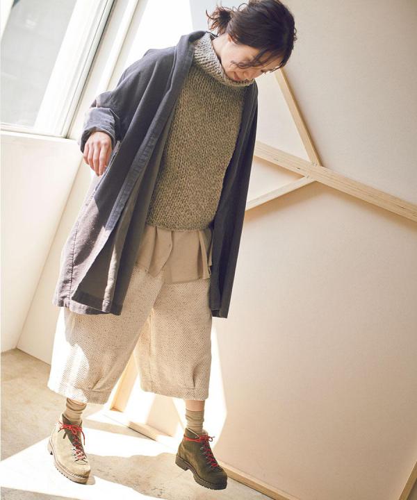 【PICK UP ITEM】別珍液流タンブラー　ロングカーディガン