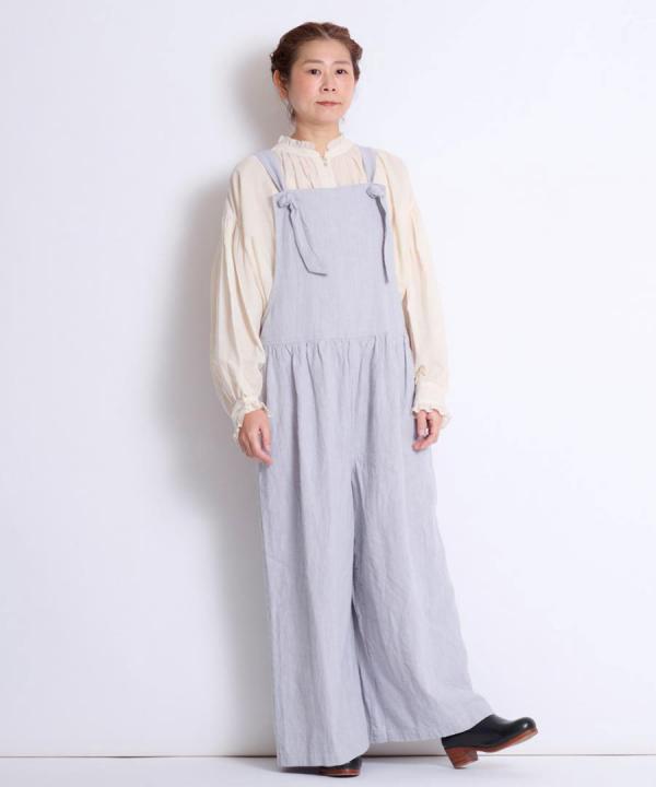 【PICK UP ITEM！】ラミーコットンツイード　サロペット