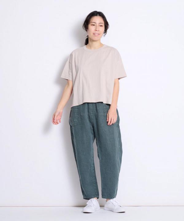 オーガニックコットン天竺　半袖Tシャツ