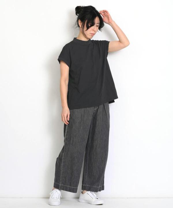 【ラストワン！】オーガニックコットン天竺　フレンチＴシャツ