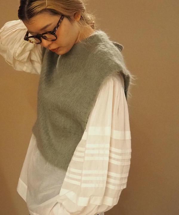 mohair vest