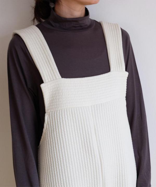 【ラストワン！】flow cotton silk　ハイネックプルオーバー