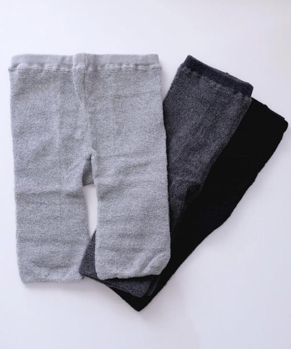 冷えとり 　シルクコットンパイルインナーパンツ/4分丈