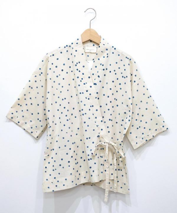 THE SUMMER HOUSE/ブロックプリントトップス