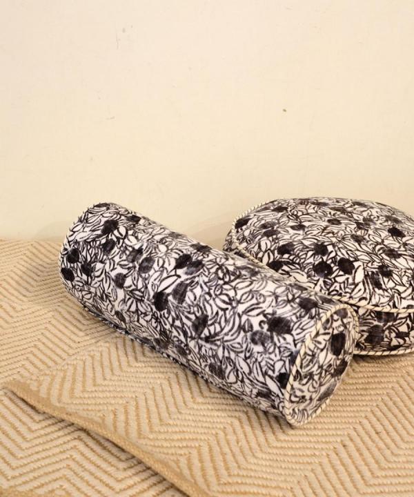 OX Prinnted Bolstercushion/クッション