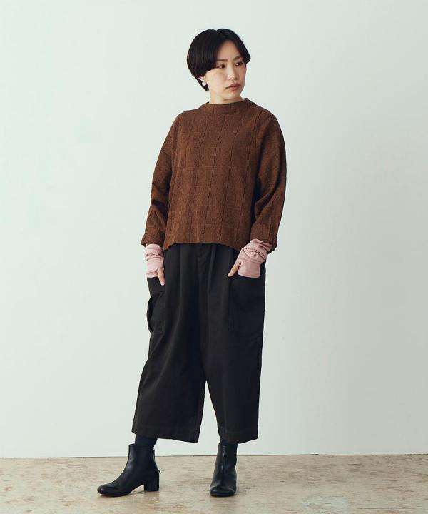 【PICK UP ITEM!】トリプルヤーンコットンツイード プルオーバー