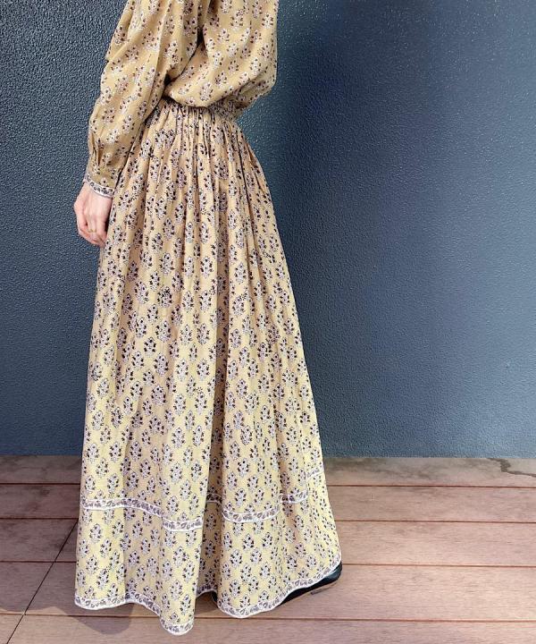 RAJASTHAN TUCK GATHER SKIRT