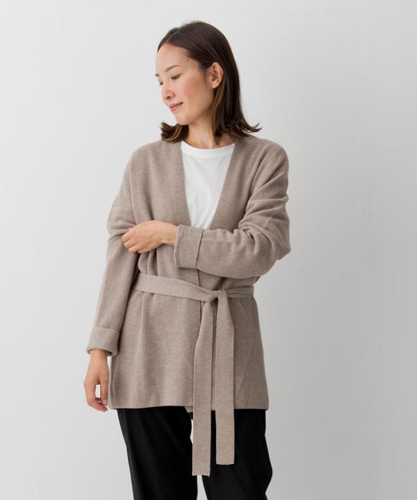 【PICK UP ITEM!】ウールブレンドヤーン ショートガウン