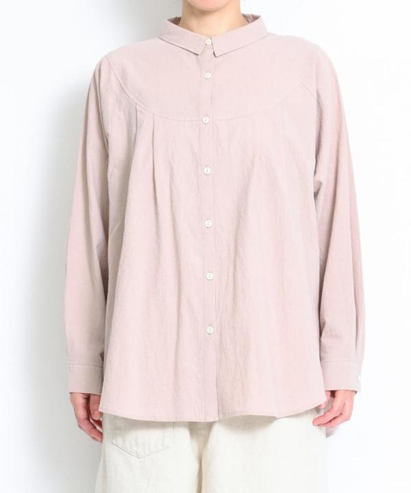 【ラストワン!】コンフィーコットン ロングシャツ