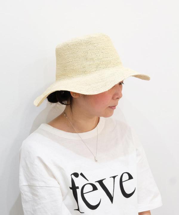 【ラストワン!】Hippie long brim/レディースパナマハット