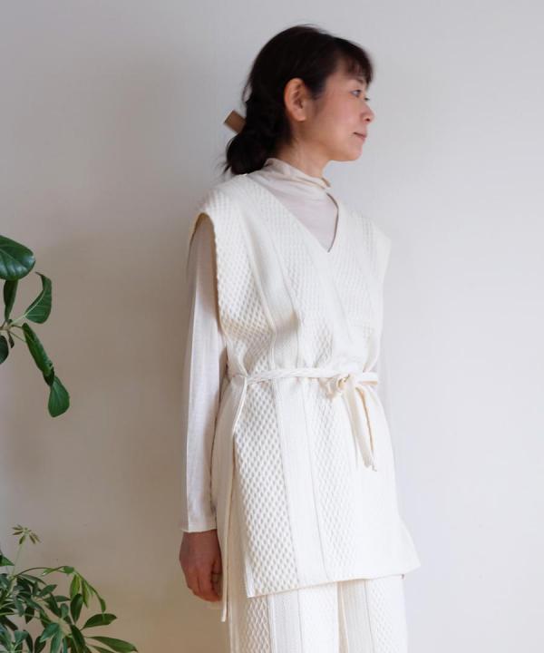 【PICK UP ITEM!】ridge Jacquard ベストチュニック