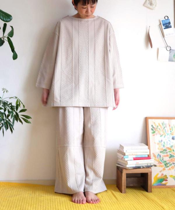 【ラストワン!】ridge Jacquard 断ち切りプルオーバー