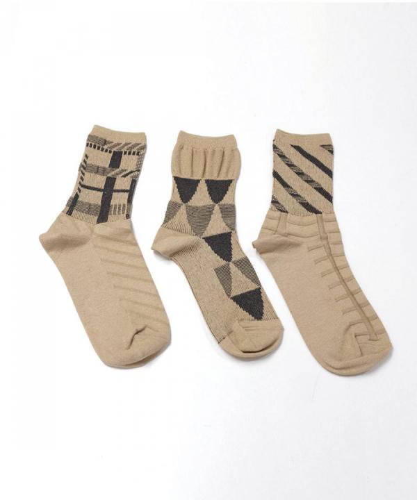 3pattern socks pack
