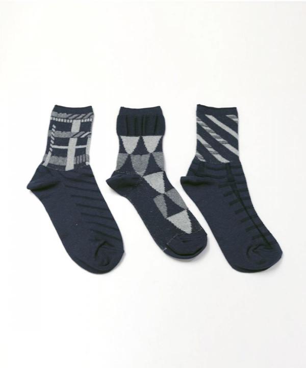 3pattern socks pack