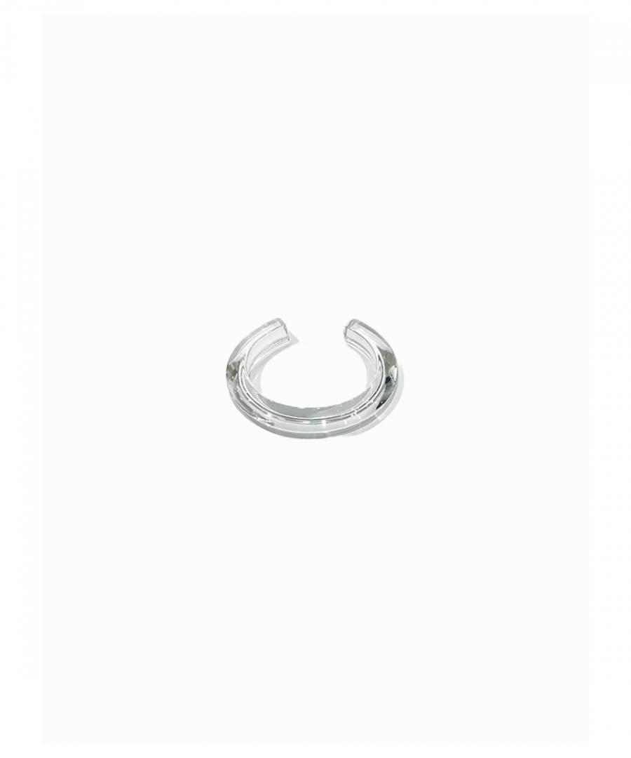EXCAVATION Bangle Triangle CLEAR