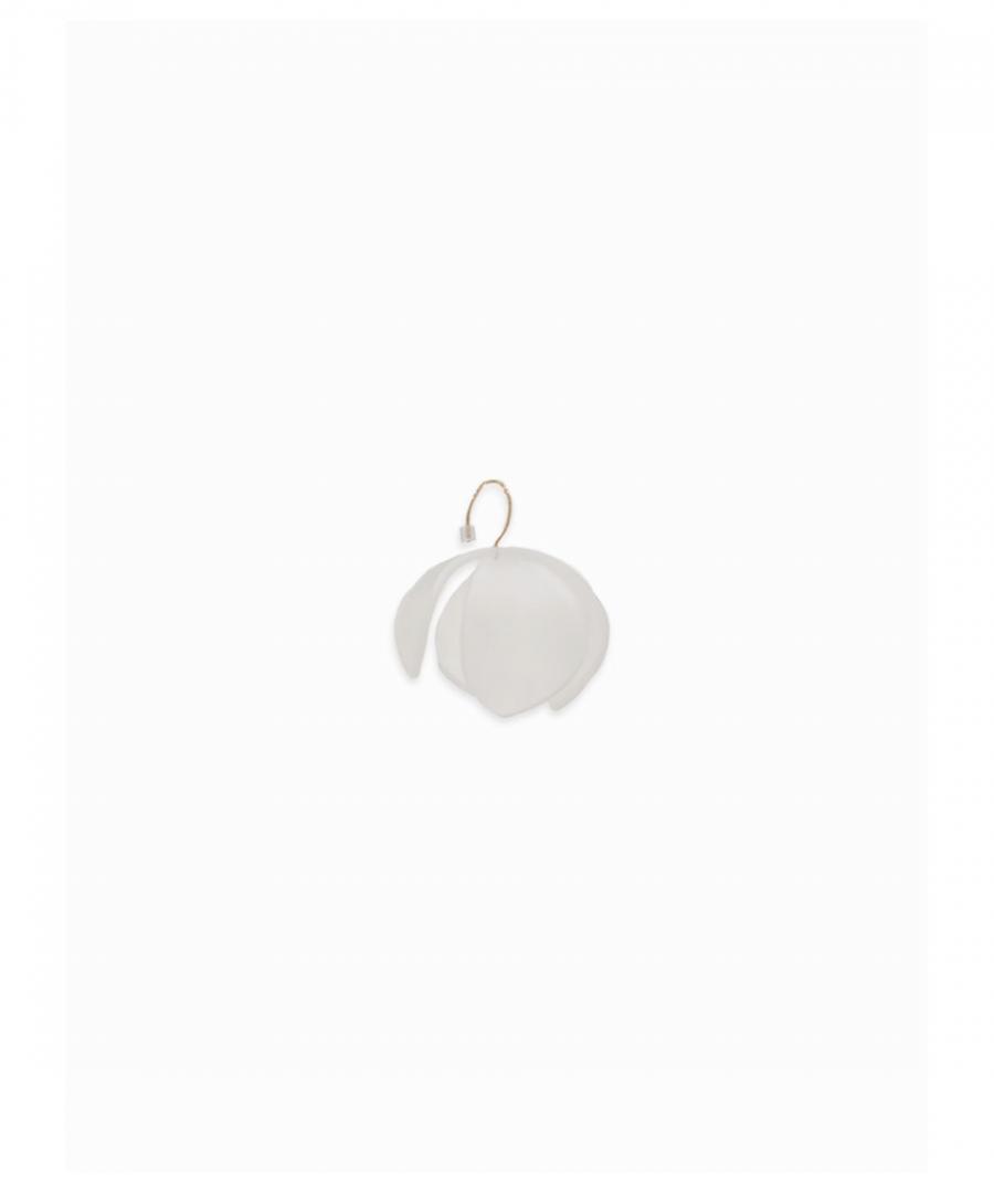 EXCAVATION Sigle Earring Anthos WHITE FROST