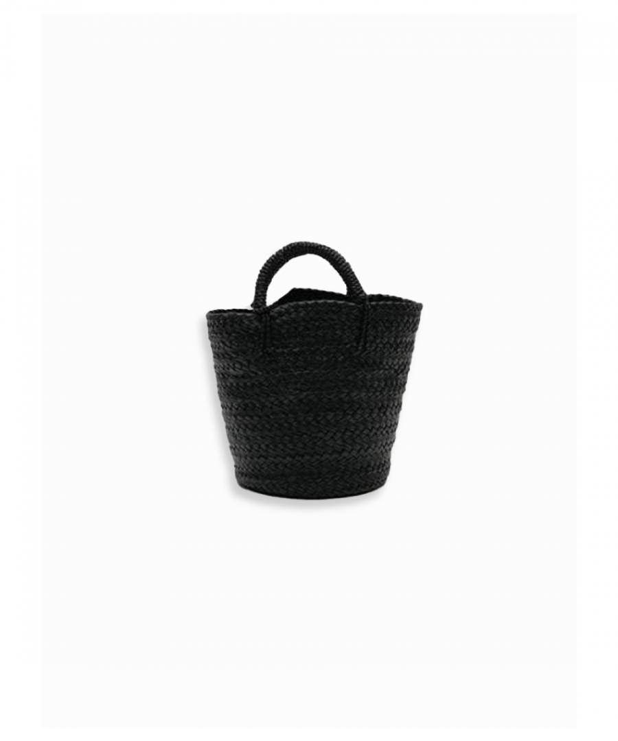 LEATHER BASKET - S　/TB