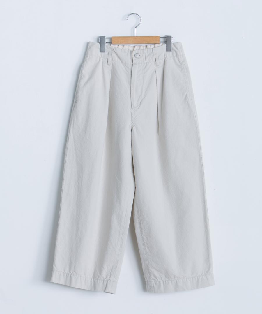 ワイドタックパンツ
