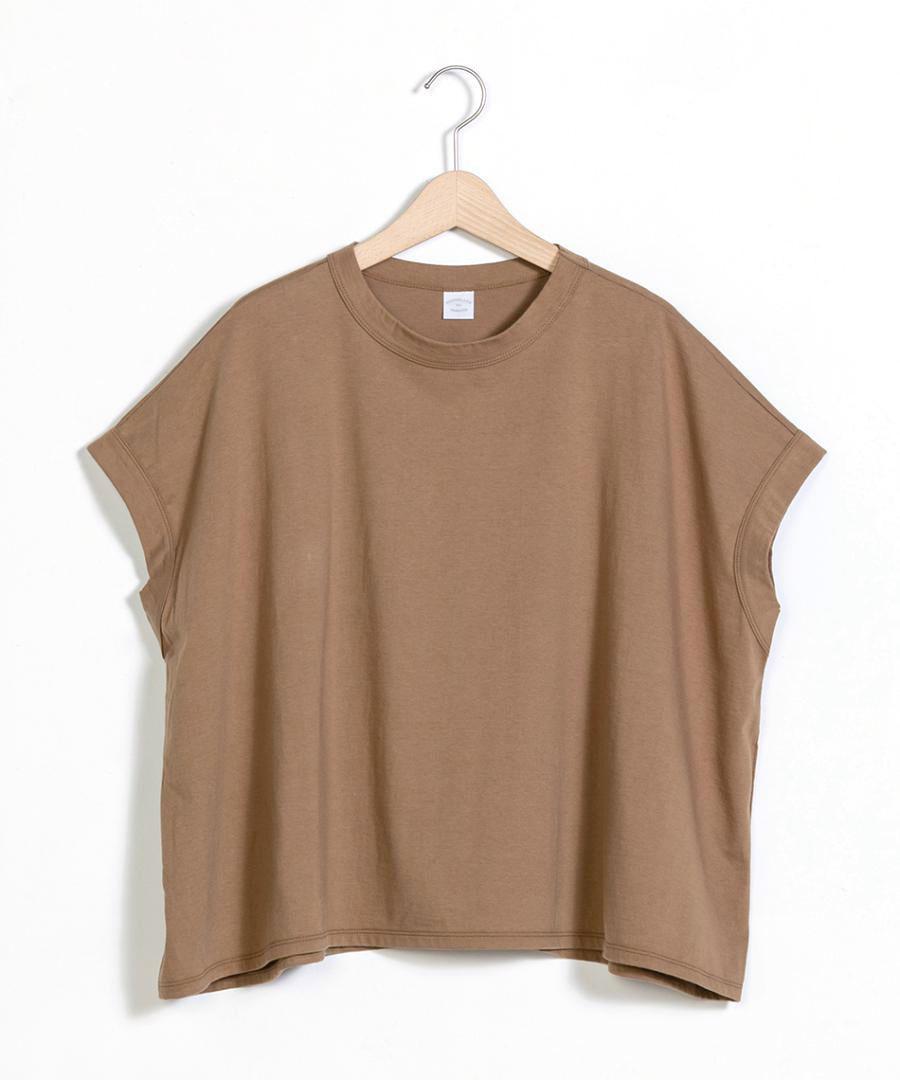 トロワ天竺　フレンチワイドＴシャツ