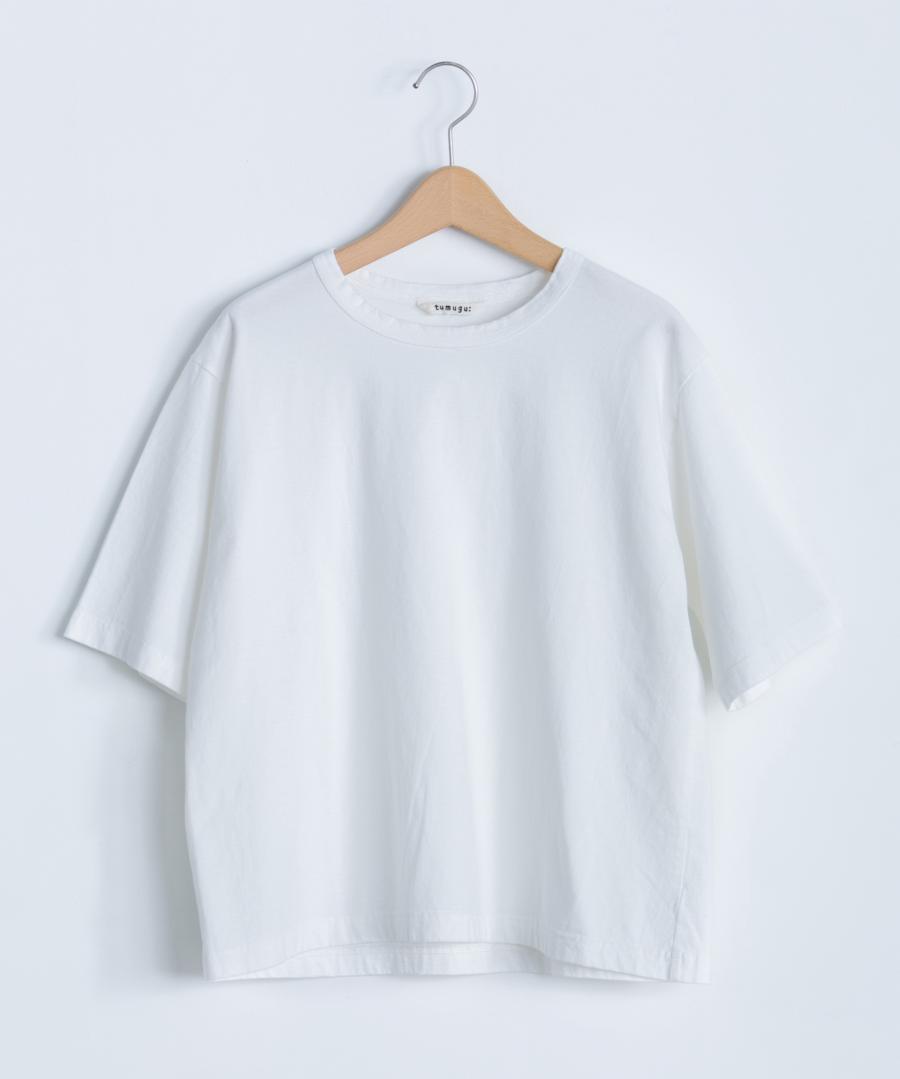 スープレコットン天竺５分袖Ｔシャツ