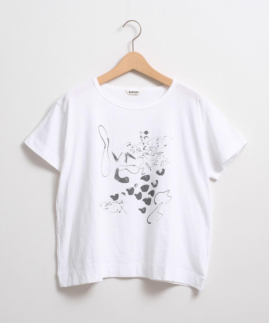 ナチュラルソフト天竺　プリントＴシャツ