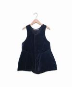 velvet padded vest