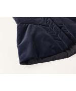 velvet padded vest